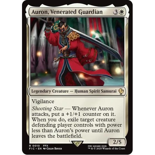 Auron, Venerated Guardian - FIC