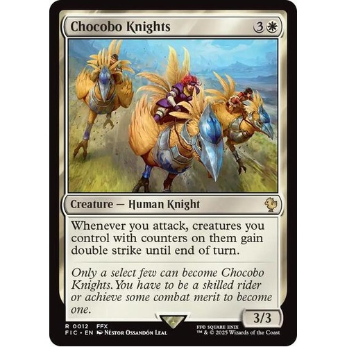 Chocobo Knights - FIC