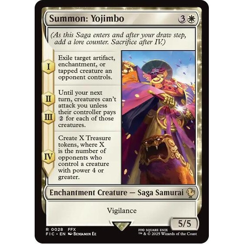 Summon: Yojimbo - FIC
