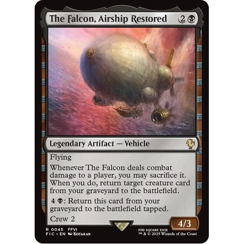 The Falcon, Airship Restored - FIC