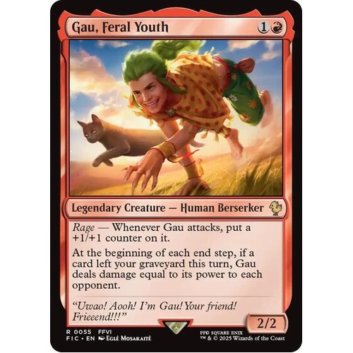 Gau, Feral Youth - FIC