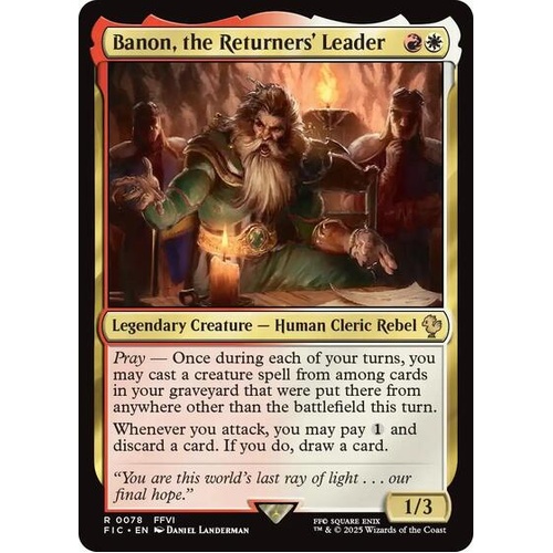Banon, the Returners' Leader - FIC