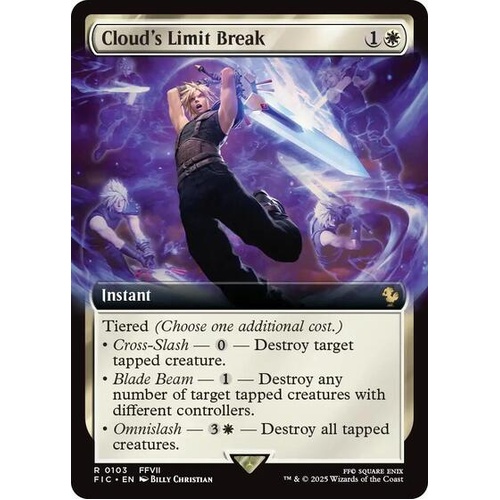 Cloud's Limit Break (Extended Art) - FIC