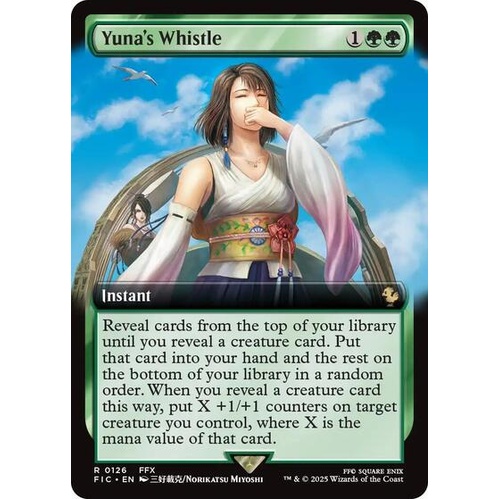 Yuna's Whistle (Extended Art) - FIC