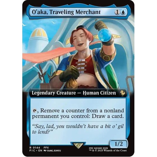 O'aka, Traveling Merchant (Extended Art) - FIC