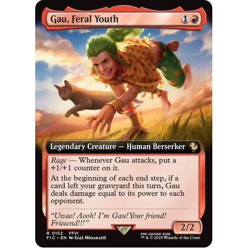 Gau, Feral Youth (Extended Art) - FIC