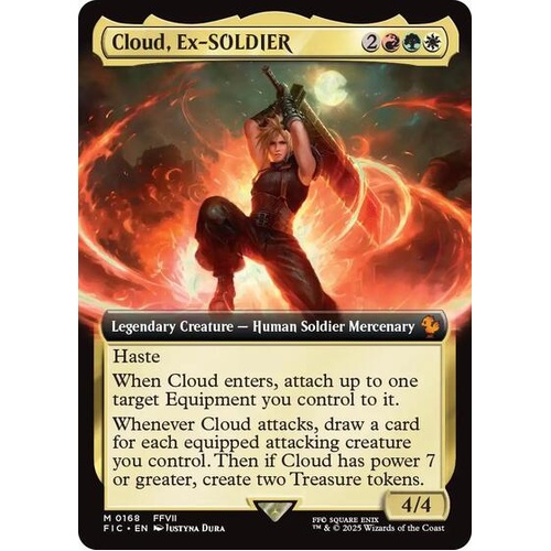 Cloud, Ex-SOLDIER (Extended Art) - FIC