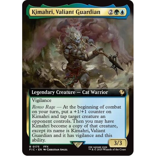 Kimahri, Valiant Guardian (Extended Art) - FIC
