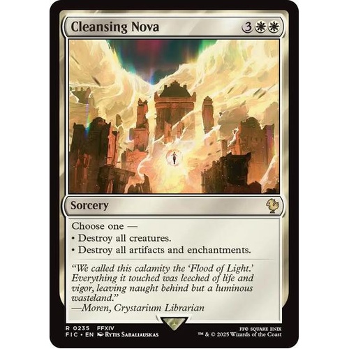 Cleansing Nova - FIC