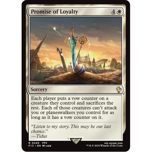 Promise of Loyalty - FIC