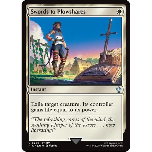 Swords to Plowshares - FIC