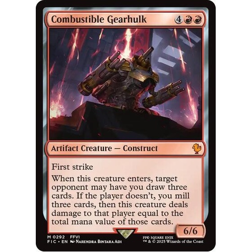 Combustible Gearhulk - FIC