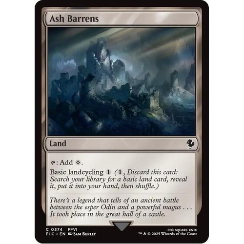 Ash Barrens - FIC