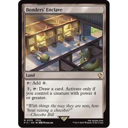 Bonders' Enclave - FIC