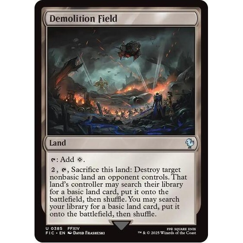 Demolition Field - FIC