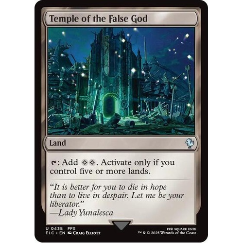 Temple of the False God - FIC