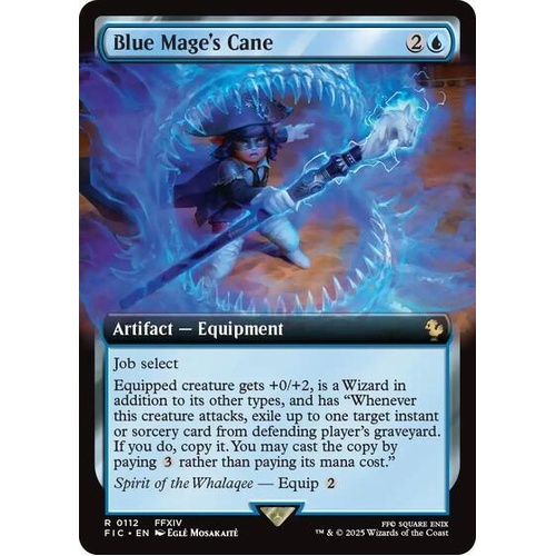 Blue Mage's Cane (Extended Art) FOIL - FIC