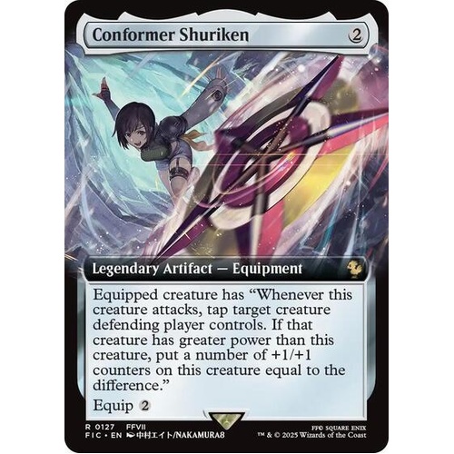 Conformer Shuriken (Extended Art) FOIL - FIC