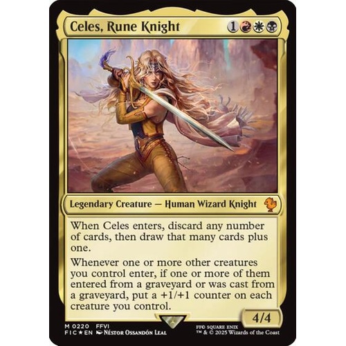 Celes, Rune Knight (Surge Foil) FOIL - FIC