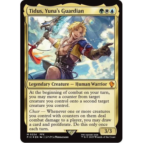 Tidus, Yuna's Guardian (Surge Foil) FOIL - FIC