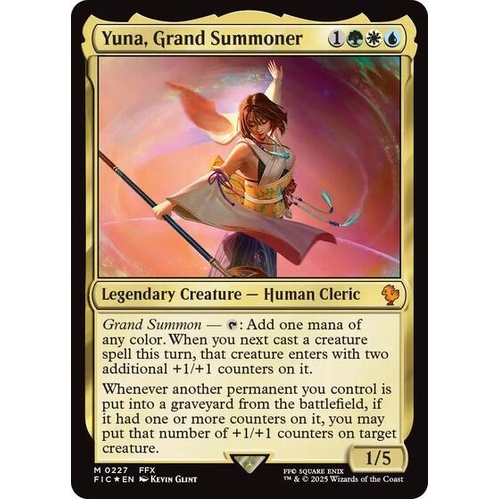 Yuna, Grand Summoner (Surge Foil) FOIL - FIC