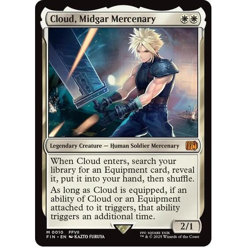 Cloud, Midgar Mercenary - FIN