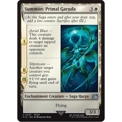 Summon: Primal Garuda - FIN