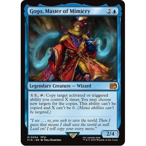 Gogo, Master of Mimicry - FIN