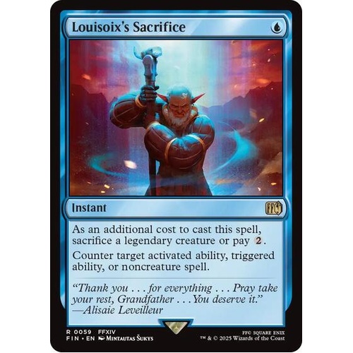 Louisoix's Sacrifice - FIN