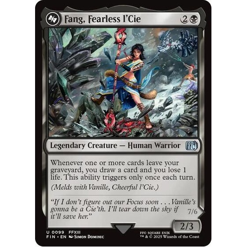 Fang, Fearless l'Cie - FIN