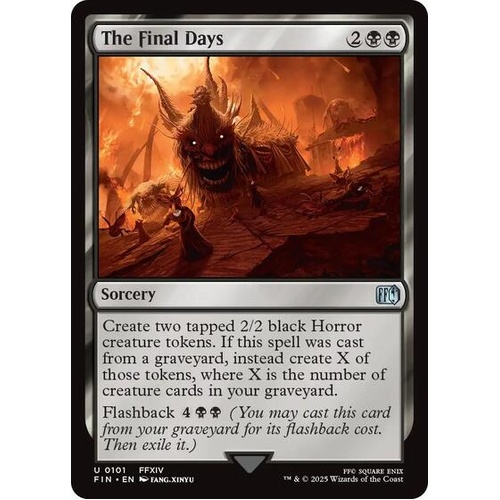 The Final Days - FIN