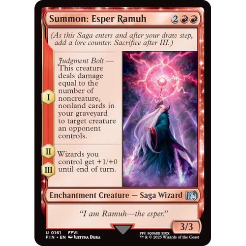 Summon: Esper Ramuh - FIN