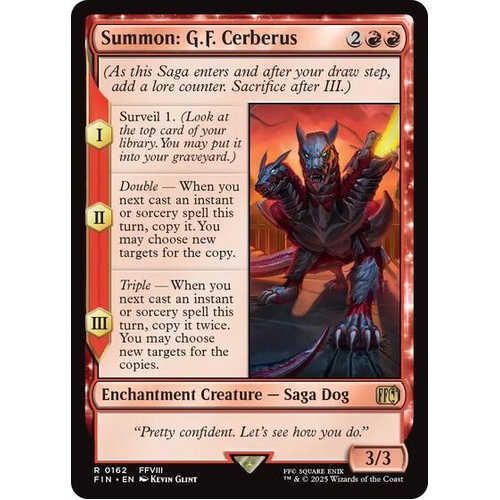 Summon: G.F. Cerberus - FIN