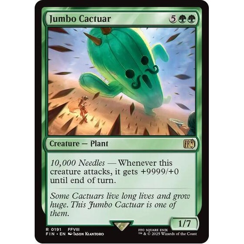 Jumbo Cactuar - FIN
