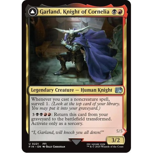 Garland, Knight of Cornelia - FIN