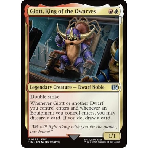 Giott, King of the Dwarves - FIN
