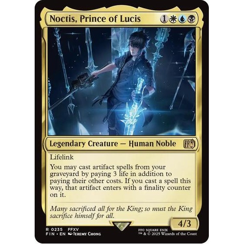 Noctis, Prince of Lucis - FIN
