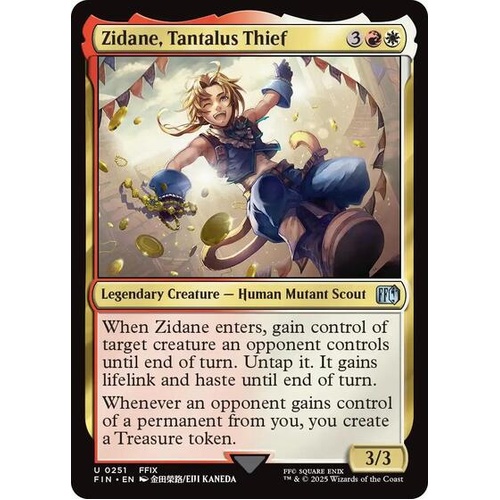 Zidane, Tantalus Thief - FIN