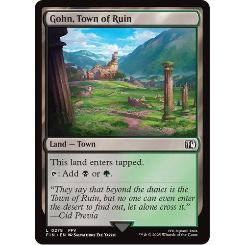 Gohn, Town of Ruin - FIN