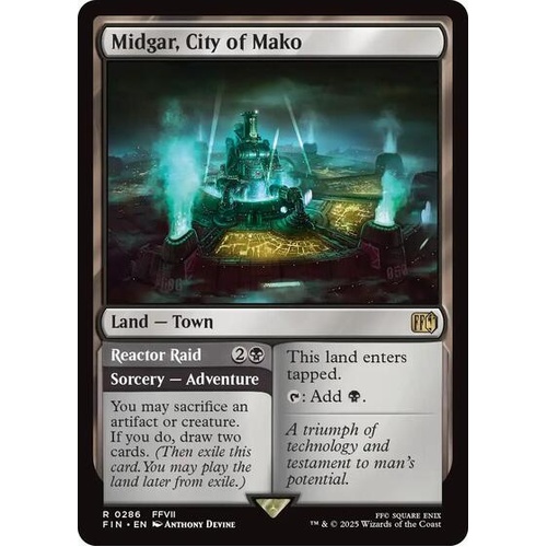 Midgar, City of Mako - FIN