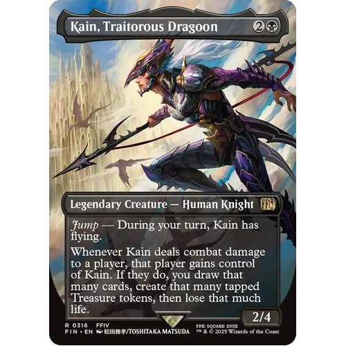 Kain, Traitorous Dragoon (Borderless) - FIN