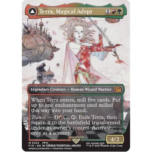 Terra, Magical Adept (Borderless) - FIN