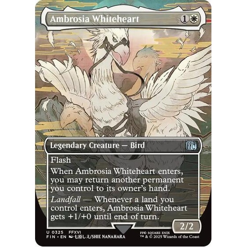 Ambrosia Whiteheart (Borderless) - FIN