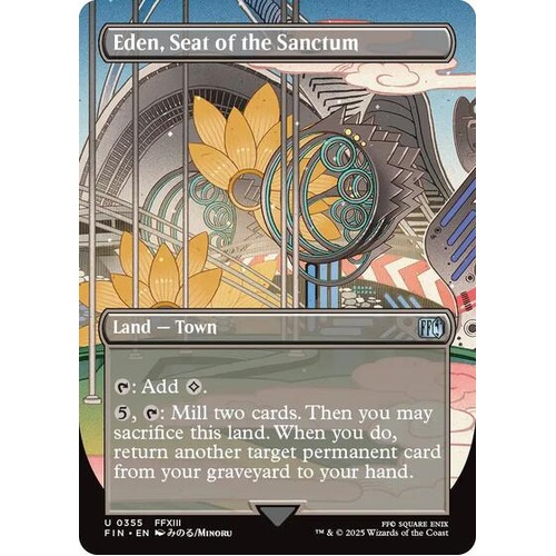 Eden, Seat of the Sanctum (Borderless) - FIN