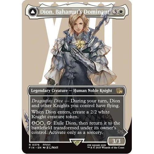 Dion, Bahamut's Dominant (Borderless) - FIN