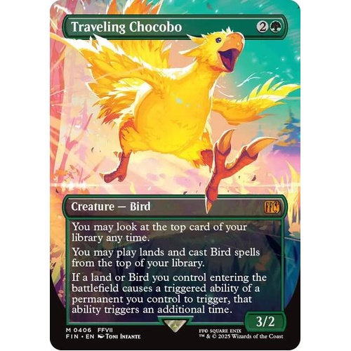 Traveling Chocobo (Borderless) - FIN