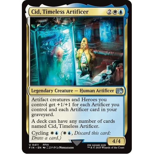 Cid, Timeless Artificer (0411) - FIN