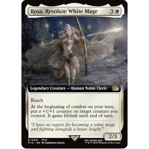 Rosa, Resolute White Mage (Extended Art) - FIN