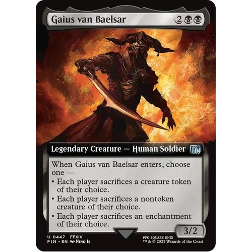 Gaius van Baelsar (Extended Art) - FIN