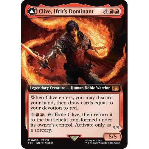 Clive, Ifrit's Dominant (Extended Art) - FIN